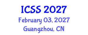 International Conference on Sport Science (ICSS) February 03, 2027 - Guangzhou, China International Conference on Sport Science (ICSS) February 03, 2027 - Guangzhou, China