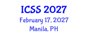 International Conference on Sport Science (ICSS) February 17, 2027 - Manila, Philippines International Conference on Sport Science (ICSS) February 17, 2027 - Manila, Philippines