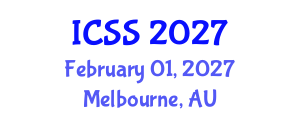 International Conference on Sport Science (ICSS) February 01, 2027 - Melbourne, Australia International Conference on Sport Science (ICSS) February 01, 2027 - Melbourne, Australia