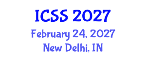 International Conference on Sport Science (ICSS) February 24, 2027 - New Delhi, India International Conference on Sport Science (ICSS) February 24, 2027 - New Delhi, India