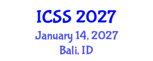 International Conference on Sport Science (ICSS) January 14, 2027 - Bali, Indonesia International Conference on Sport Science (ICSS) January 14, 2027 - Bali, Indonesia