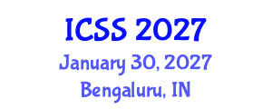 International Conference on Sport Science (ICSS) January 30, 2027 - Bengaluru, India International Conference on Sport Science (ICSS) January 30, 2027 - Bengaluru, India