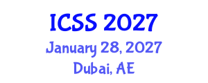 International Conference on Sport Science (ICSS) January 28, 2027 - Dubai, United Arab Emirates International Conference on Sport Science (ICSS) January 28, 2027 - Dubai, United Arab Emirates