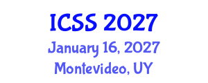 International Conference on Sport Science (ICSS) January 16, 2027 - Montevideo, Uruguay International Conference on Sport Science (ICSS) January 16, 2027 - Montevideo, Uruguay