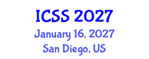 International Conference on Sport Science (ICSS) January 16, 2027 - San Diego, United States International Conference on Sport Science (ICSS) January 16, 2027 - San Diego, United States