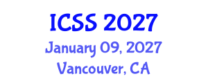 International Conference on Sport Science (ICSS) January 09, 2027 - Vancouver, Canada International Conference on Sport Science (ICSS) January 09, 2027 - Vancouver, Canada