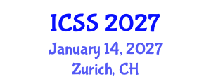 International Conference on Sport Science (ICSS) January 14, 2027 - Zurich, Switzerland International Conference on Sport Science (ICSS) January 14, 2027 - Zurich, Switzerland