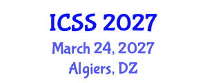 International Conference on Sport Science (ICSS) March 24, 2027 - Algiers, Algeria