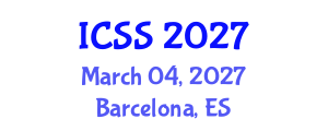 International Conference on Sport Science (ICSS) March 04, 2027 - Barcelona, Spain International Conference on Sport Science (ICSS) March 04, 2027 - Barcelona, Spain