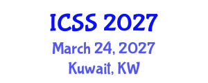 International Conference on Sport Science (ICSS) March 24, 2027 - Kuwait, Kuwait International Conference on Sport Science (ICSS) March 24, 2027 - Kuwait, Kuwait
