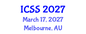 International Conference on Sport Science (ICSS) March 17, 2027 - Melbourne, Australia International Conference on Sport Science (ICSS) March 17, 2027 - Melbourne, Australia