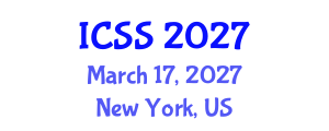 International Conference on Sport Science (ICSS) March 17, 2027 - New York, United States International Conference on Sport Science (ICSS) March 17, 2027 - New York, United States
