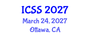 International Conference on Sport Science (ICSS) March 24, 2027 - Ottawa, Canada International Conference on Sport Science (ICSS) March 24, 2027 - Ottawa, Canada