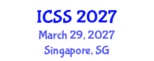 International Conference on Sport Science (ICSS) March 29, 2027 - Singapore, Singapore International Conference on Sport Science (ICSS) March 29, 2027 - Singapore, Singapore