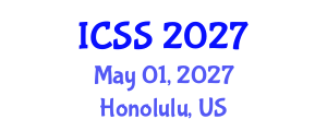 International Conference on Sport Science (ICSS) May 01, 2027 - Honolulu, United States International Conference on Sport Science (ICSS) May 01, 2027 - Honolulu, United States