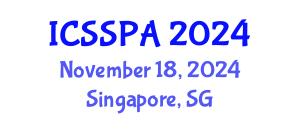 International Conference on Sport Statistics and Performance Analysis (ICSSPA) November 18, 2024 - Singapore, Singapore
