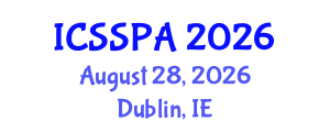 International Conference on Sport Statistics and Performance Analysis (ICSSPA) August 28, 2026 - Dublin, Ireland International Conference on Sport Statistics and Performance Analysis (ICSSPA) August 28, 2026 - Dublin, Ireland