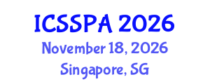 International Conference on Sport Statistics and Performance Analysis (ICSSPA) November 18, 2026 - Singapore, Singapore