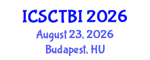 International Conference on Sports Concussion and Traumatic Brain Injury (ICSCTBI) August 23, 2026 - Budapest, Hungary