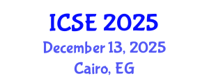International Conference on Sports Engineering (ICSE) December 13, 2025 - Cairo, Egypt