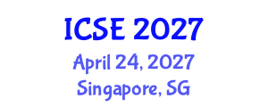 International Conference on Sports Engineering (ICSE) April 24, 2027 - Singapore, Singapore International Conference on Sports Engineering (ICSE) April 24, 2027 - Singapore, Singapore