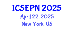 International Conference on Sports, Exercise Physiology and Nutrition (ICSEPN) April 22, 2025 - New York, United States