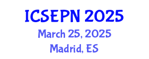International Conference on Sports, Exercise Physiology and Nutrition (ICSEPN) March 25, 2025 - Madrid, Spain