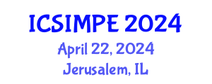International Conference on Sports Injury Management and Performance Enhancement (ICSIMPE) April 22, 2024 - Jerusalem, Israel
