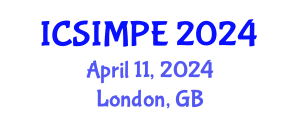 International Conference on Sports Injury Management and Performance Enhancement (ICSIMPE) April 11, 2024 - London, United Kingdom