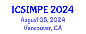 International Conference on Sports Injury Management and Performance Enhancement (ICSIMPE) August 05, 2024 - Vancouver, Canada