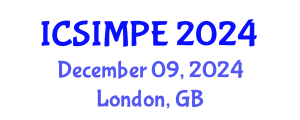 International Conference on Sports Injury Management and Performance Enhancement (ICSIMPE) December 09, 2024 - London, United Kingdom