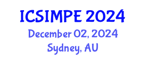 International Conference on Sports Injury Management and Performance Enhancement (ICSIMPE) December 02, 2024 - Sydney, Australia