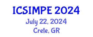 International Conference on Sports Injury Management and Performance Enhancement (ICSIMPE) July 22, 2024 - Crete, Greece