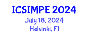 International Conference on Sports Injury Management and Performance Enhancement (ICSIMPE) July 18, 2024 - Helsinki, Finland