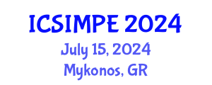 International Conference on Sports Injury Management and Performance Enhancement (ICSIMPE) July 15, 2024 - Mykonos, Greece