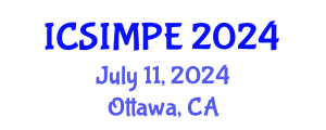 International Conference on Sports Injury Management and Performance Enhancement (ICSIMPE) July 11, 2024 - Ottawa, Canada