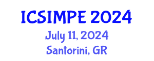 International Conference on Sports Injury Management and Performance Enhancement (ICSIMPE) July 11, 2024 - Santorini, Greece