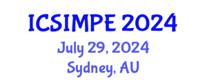 International Conference on Sports Injury Management and Performance Enhancement (ICSIMPE) July 29, 2024 - Sydney, Australia