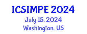 International Conference on Sports Injury Management and Performance Enhancement (ICSIMPE) July 15, 2024 - Washington, United States