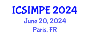 International Conference on Sports Injury Management and Performance Enhancement (ICSIMPE) June 20, 2024 - Paris, France