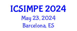 International Conference on Sports Injury Management and Performance Enhancement (ICSIMPE) May 23, 2024 - Barcelona, Spain