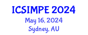 International Conference on Sports Injury Management and Performance Enhancement (ICSIMPE) May 16, 2024 - Sydney, Australia
