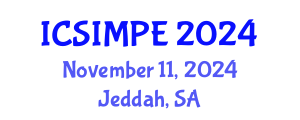 International Conference on Sports Injury Management and Performance Enhancement (ICSIMPE) November 11, 2024 - Jeddah, Saudi Arabia