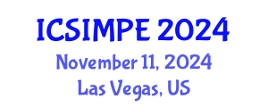 International Conference on Sports Injury Management and Performance Enhancement (ICSIMPE) November 11, 2024 - Las Vegas, United States