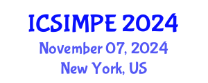 International Conference on Sports Injury Management and Performance Enhancement (ICSIMPE) November 07, 2024 - New York, United States