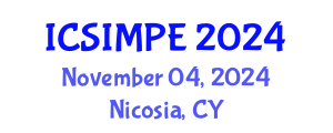 International Conference on Sports Injury Management and Performance Enhancement (ICSIMPE) November 04, 2024 - Nicosia, Cyprus