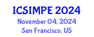 International Conference on Sports Injury Management and Performance Enhancement (ICSIMPE) November 04, 2024 - San Francisco, United States
