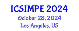 International Conference on Sports Injury Management and Performance Enhancement (ICSIMPE) October 28, 2024 - Los Angeles, United States