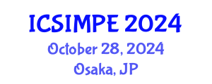 International Conference on Sports Injury Management and Performance Enhancement (ICSIMPE) October 28, 2024 - Osaka, Japan