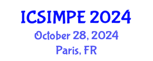 International Conference on Sports Injury Management and Performance Enhancement (ICSIMPE) October 28, 2024 - Paris, France